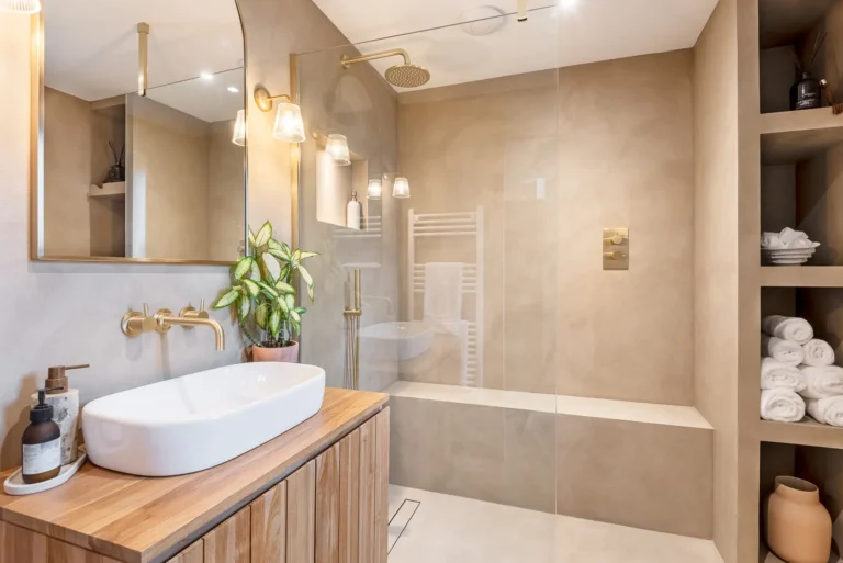 bathroom plastering in Cornwall