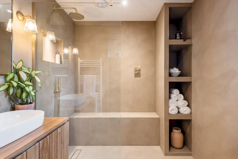 bathroom plastering in Cornwall